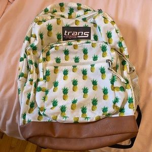 pineapple jan sport book bag